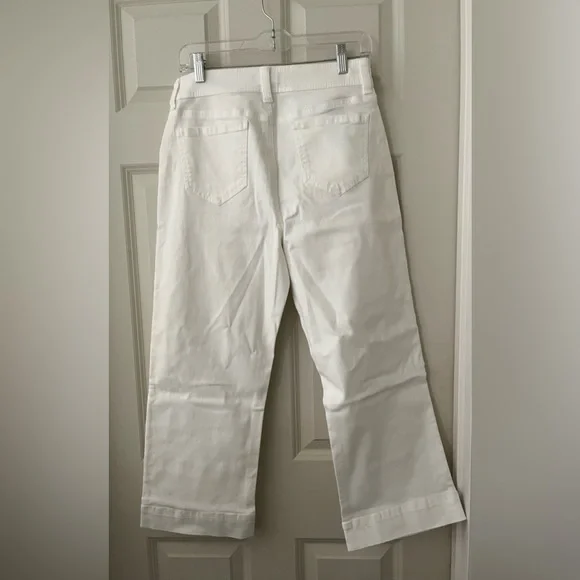 NWT Buffalo David Bitton Brigette High Rise cropped jeans front patch pockets 8 - Picture 5 of 6